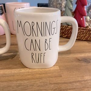 Mornings Can Be Ruff mug 🐶